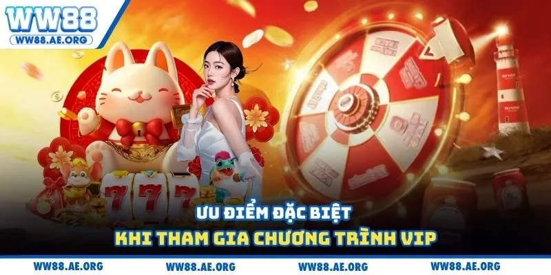 Ưu điểm đặc biệt khi tham gia chương trình VIP